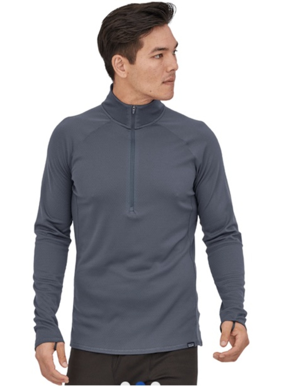 PATAGONIA CAPILENE MIDWEIGHT ZIP-NECK JACKET - MEN'S BASE LAYER Running Hiking L